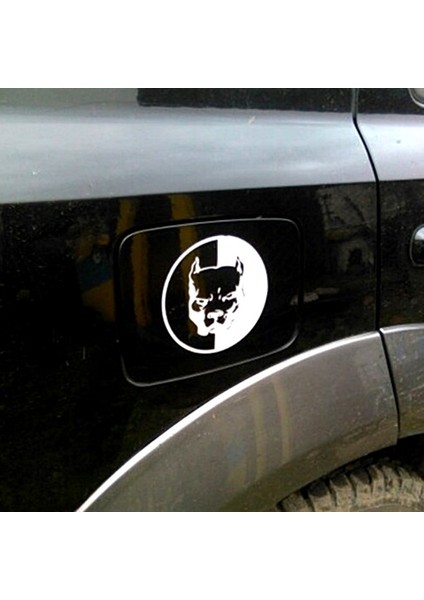 Pitbull Logo Otomobil Sticker Beyaz Renk Etiket 13.5 Cm Cs053 fiyatları