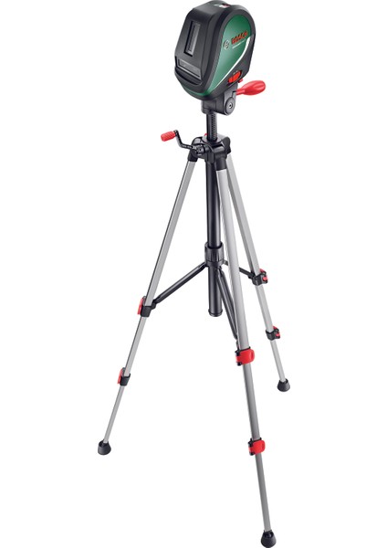 UniversalLevel 3 Çapraz Çizgili Hizalama Lazeri + 1,5 metre Tripod