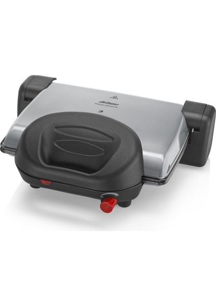 AR2012 Prego Granite Izgara Ve Tost Makinesi Gri