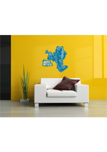 Caz Müzik Duvar Sticker fiyatları