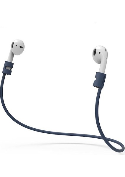 Apple Airpods Strap Kulaklık Ektsra Boyun Askısı - Jean Indigo