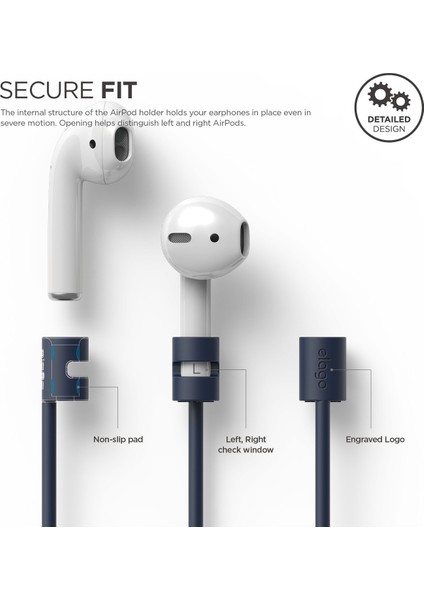 Apple Airpods Strap Kulaklık Ektsra Boyun Askısı - Jean Indigo indirimleri