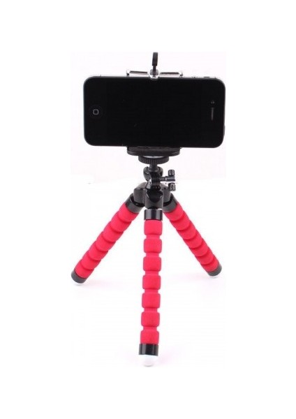 Sünger Ayaklı Akrobatikahtapot Tripod 3 Ayak 16 Cm