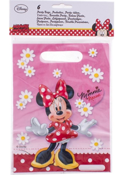Home Hediye Çantası "Mınnıe Ve Daısıes" 17 x 25 cm 6'Lı Paket