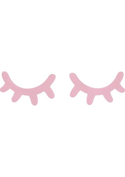 Ahşap Kirpik Pembe