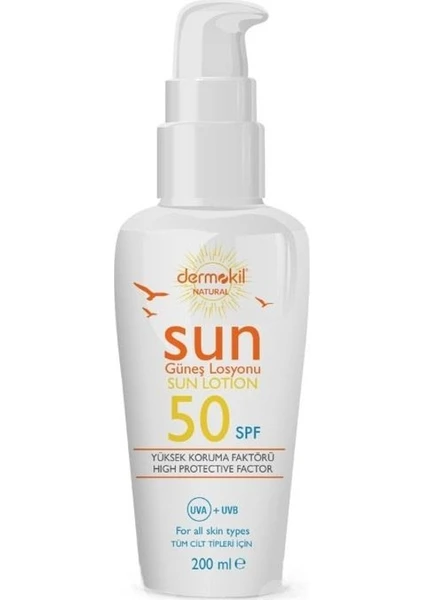 Sun Güneş Kremi 50+ Factor 200  ml