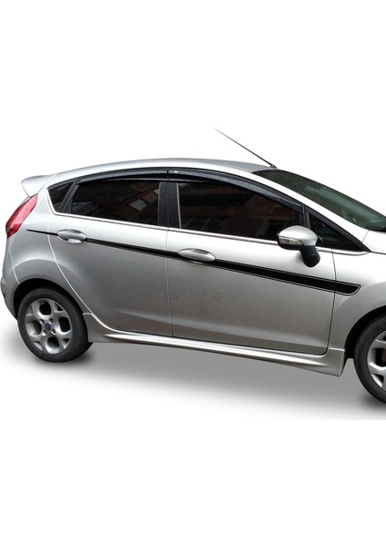 Ford Fiesta 2014-2016 Yan Marşpiyel Seti (Plastik)