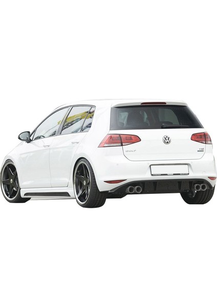 Volkswagen Golf 7 2012 - 2017 Rieger Yan Marşpiyel Seti (Plastik)