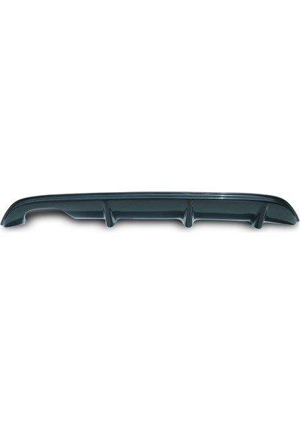 Volkswagen Scirocco 2009 - 2014 Makyajsız PS Arka Tampon Eki - Difüzör (Plastik)