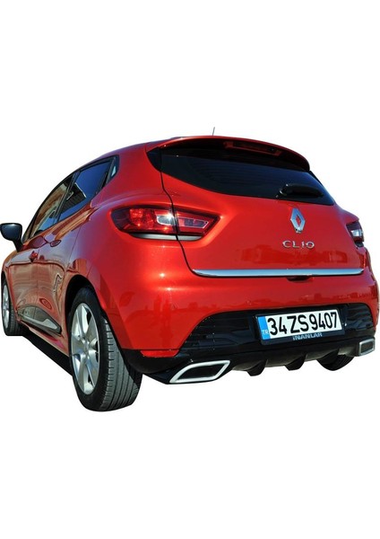 Renault Clio 4 2012 - 2016 Spoiler (Plastik) modelleri