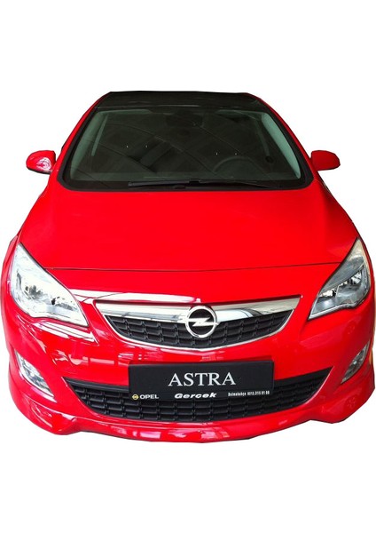 Opel Astra J HB 2011 - 2013 Makyajsız Stainmetz Ön Tampon Ek (Plastik)