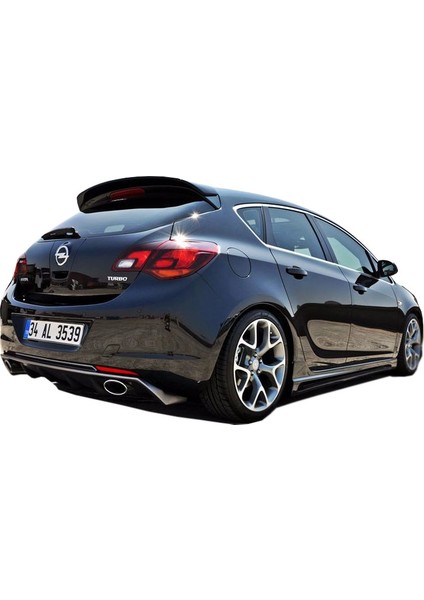 Opel Astra J HB 2011 - 2013 Makyajsız Rieger Arka Tampon Eki - Difüzör (Plastik) fiyatları