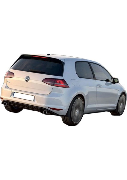 Volkswagen Golf 7 2012 - 2016 GTi Arka Tampon Eki (Plastik)