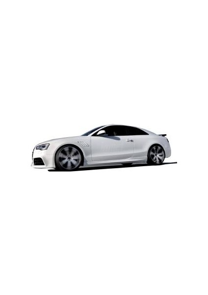 Audi A5 B8 2008 - 2016 Coupe 2 Kapı RS5 Yan Marşpiyel Seti (Plastik)