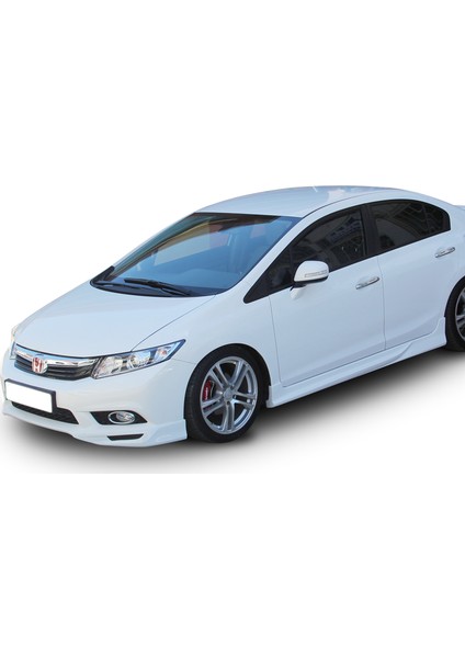 Honda Civic FB7 2012 - 2015 Custom Yan Marşpiyel Seti (Plastik)