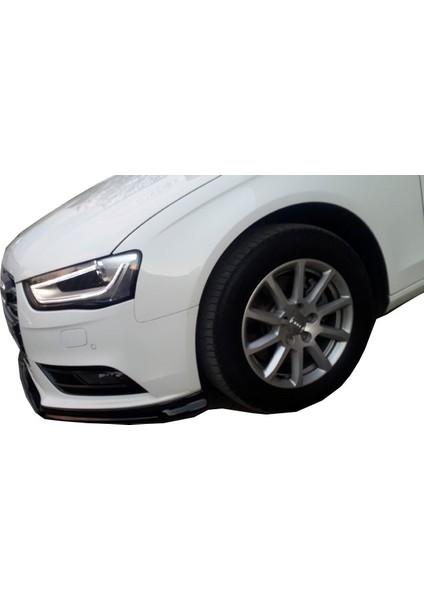 Audi A4 B8 Makyajlı 2013 - 2016 Sportline Ön Lip (Plastik)