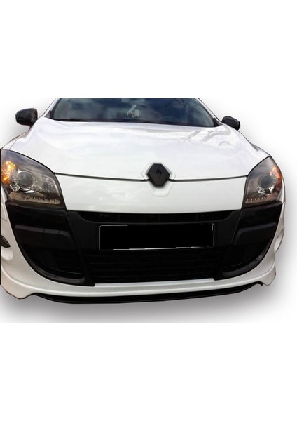 Renault Magane 3 2009 - 2013 Sport Ön Tampon Ek + Lip (Plastik)