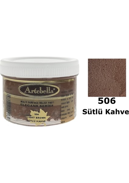 Multi Surface Rölyef Pastası 250 gr Elegans 504 Sütlü Kahve fiyatları