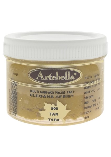 Multi Surface Rölyef Pastası 250 gr Elegans 505 Taba