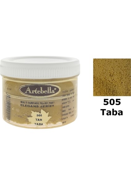 Multi Surface Rölyef Pastası 250 gr Elegans 505 Taba