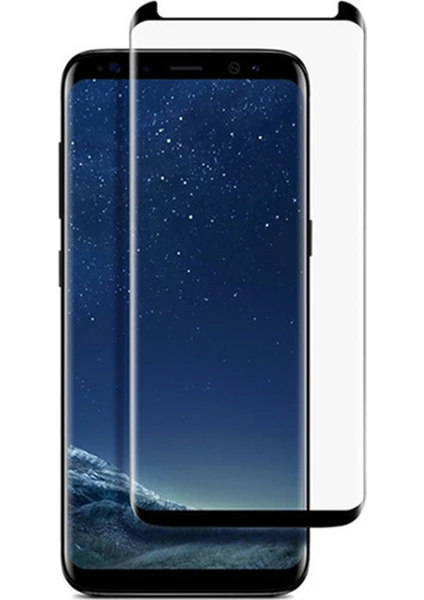 Samsung Note 8 3D Curved Full Ekran Tempered Glass Cam Koruma