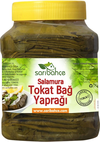 Tokat Asma Yaprağı 3 kg