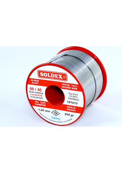 60-40 Lehim Teli 500 Gr 1 mm