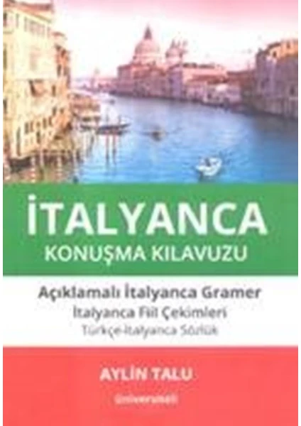 İtalyanca Konuşma Kılavuzu Açıklamalı  İtalyanca Gramer Türkçe italyanca Sözlük - Aylin Talu