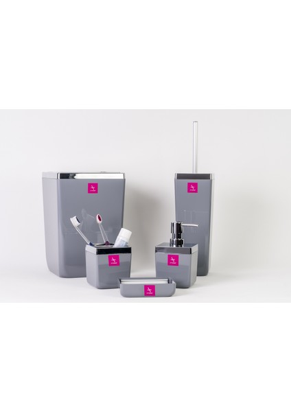 Banyo Seti Toskana Gri M-Sa01-07
