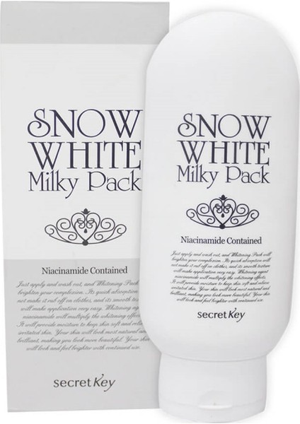 Snow White Milky Pack - Vücut İçin Cilt Wash-Off Maske fiyatları