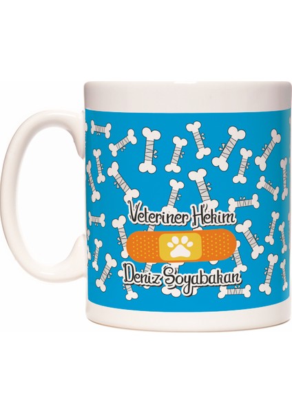 Veteriner Hekim İsme Kişiye Özel Meslek Kupa Bardak
