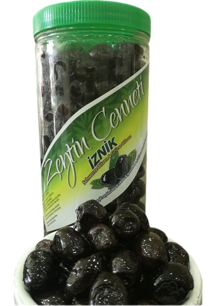 İznik Seçme Siyah Zeytin 1 Kg