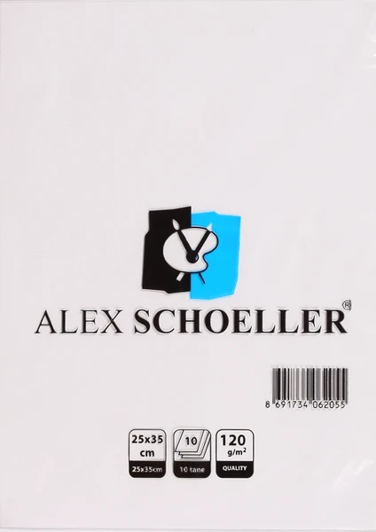 Alex Resim Kağıdı 25X35 120 Gr 10 Lu Alx-9814