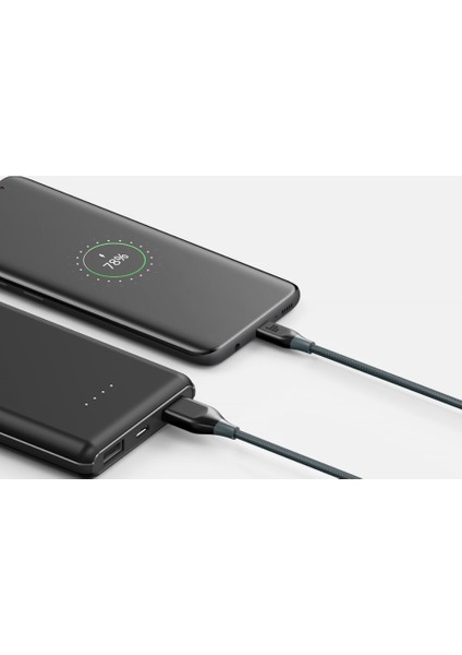 ATC6 Nylon USB to Type-C Kablo