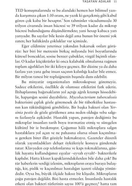 Mikrobiyota :İçimizdeki Mikroplar & Yaşama Büyüleyici Bir Bakış - Ed Yong