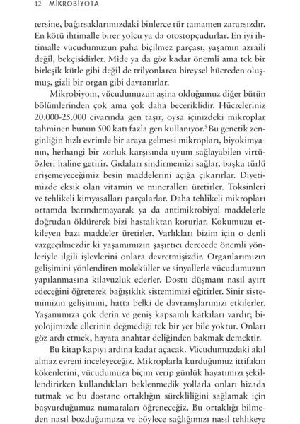 Mikrobiyota :İçimizdeki Mikroplar & Yaşama Büyüleyici Bir Bakış - Ed Yong