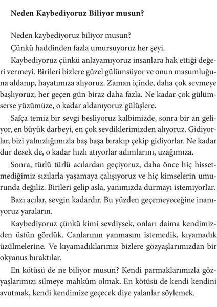 Ben Hep Kaybettim - Mehmet Ali Kılınç