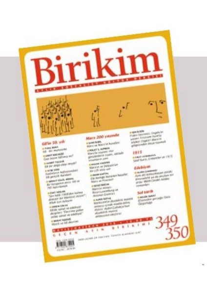 BİRİKİM sayı 349/350 Mayıs/Haziran