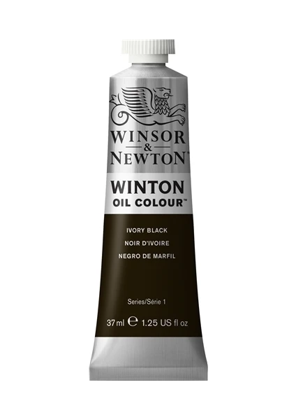 Winsor & Newton Winton Yağlı Boya 37Ml - N:24 Ivory Black