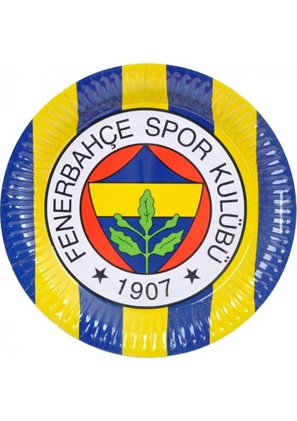 Fenerbahçe Lisanslı Karton Tabak
