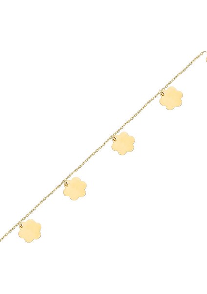 Altın Yonca Bileklik