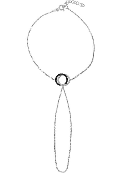 Gümüş Çift Halka Şahmeran