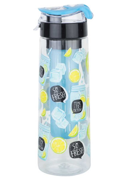 So Fresh Mavi Tritan Detoks Su Şişesi - 730 ml
