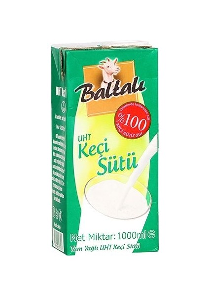 %100 Keçi Sütünden Uht Keçi Sütü 1000 ml