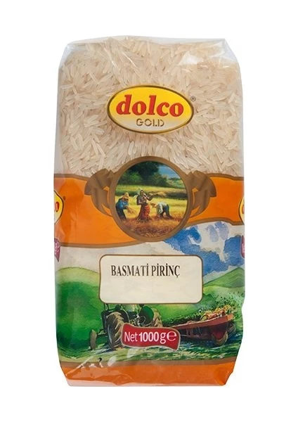 Dolco Gold Basmati Pirinç 1 kg