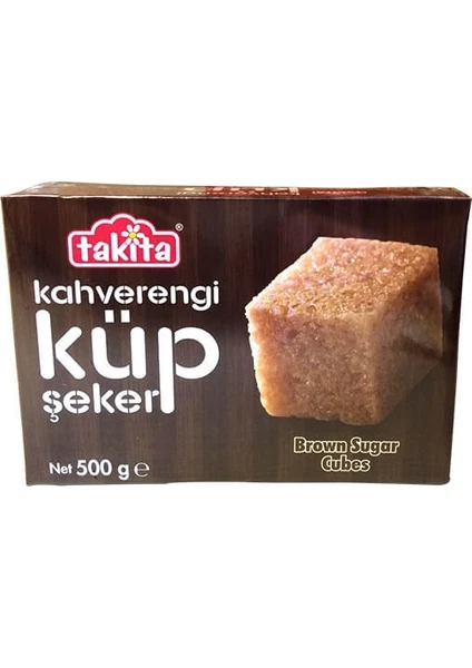 Kahverengi Şeker Küp 500 gr