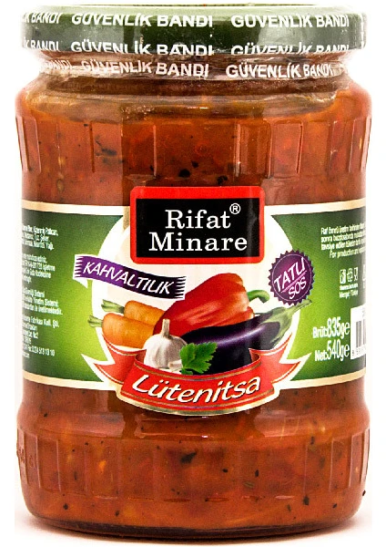 Rifat Minare Lutenitsa Sos (Acısız) 540 gr