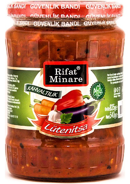 Rifat Minare Lutenitsa Sos (Acılı) 540 gr