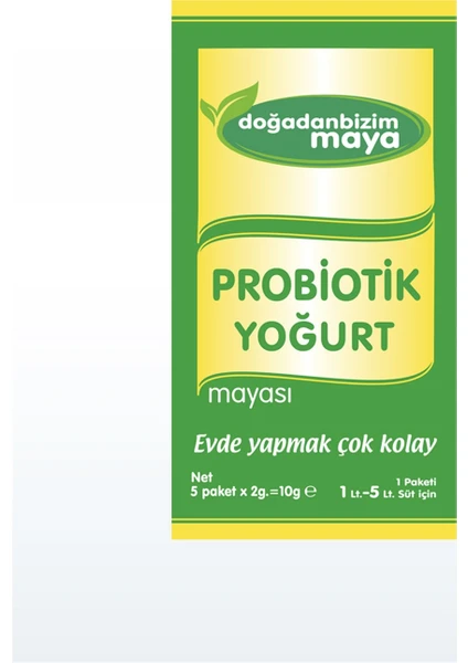 Doğadan Bizim Probiyotik Yoğurt Mayası. 1 Kutu