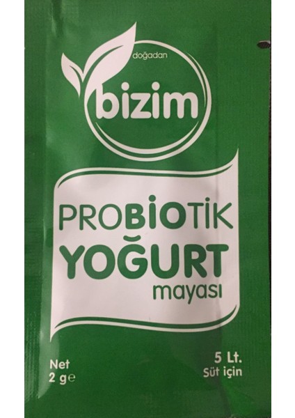 Doğadan Bizim Probiyotik Yoğurt Mayası. 1 Kutu